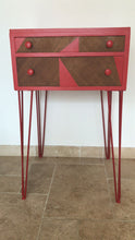 Load image into Gallery viewer, Vintage 50&#39;s custom table on Hairpin legs
